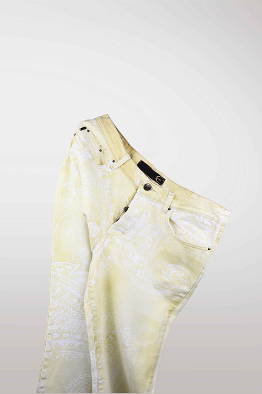 Just Cavalli AW03 Bandana Print Jeans