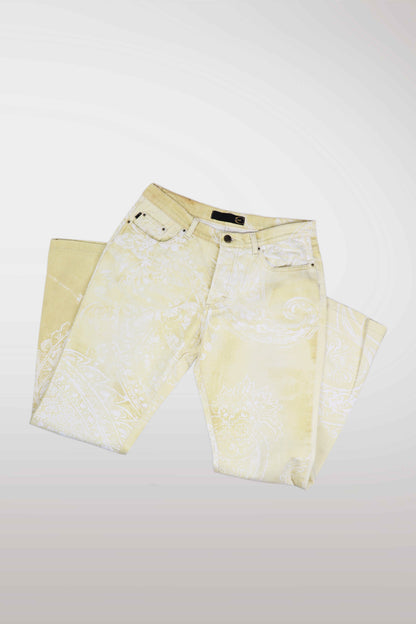 Just Cavalli AW03 Bandana Print Jeans