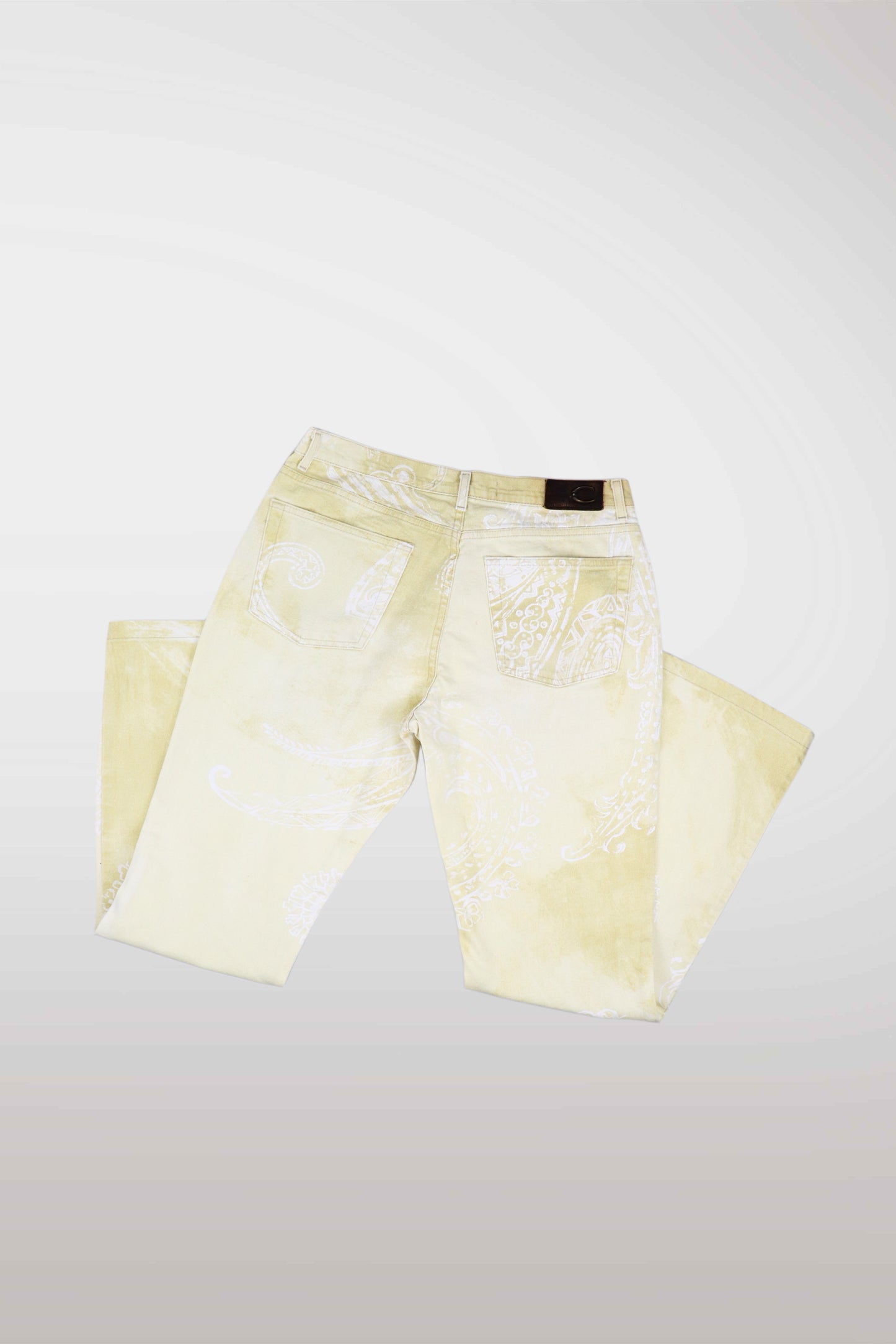 Just Cavalli AW03 Bandana Print Jeans