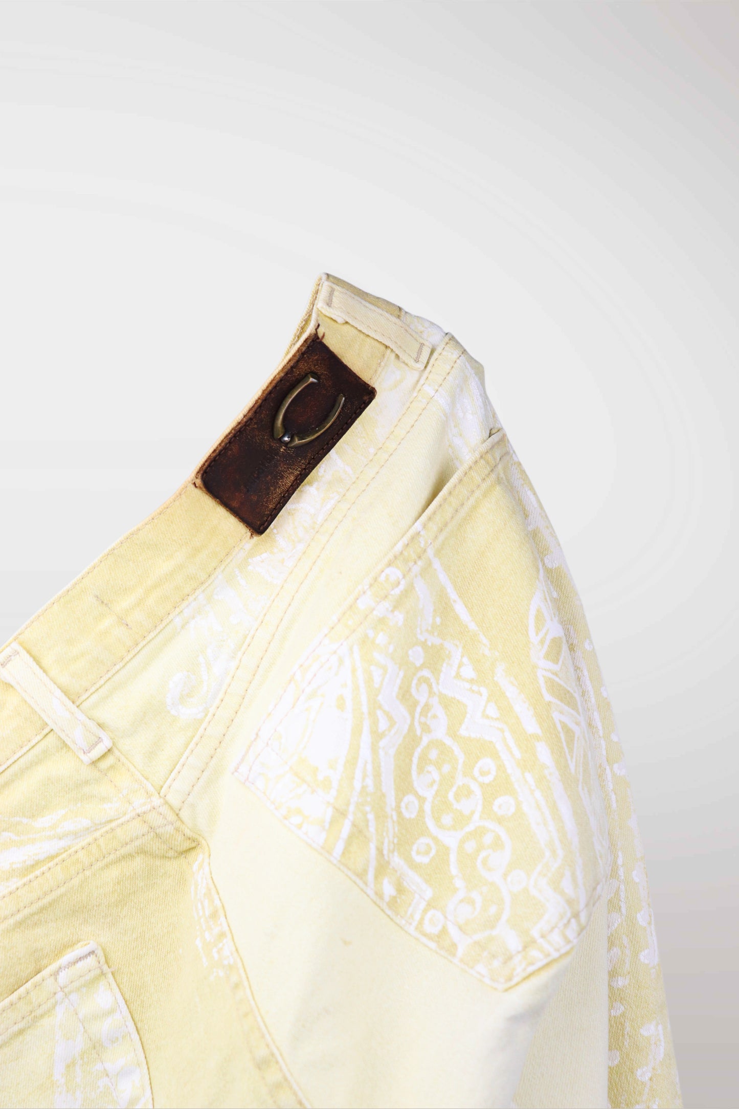 Just Cavalli AW03 Bandana Print Jeans