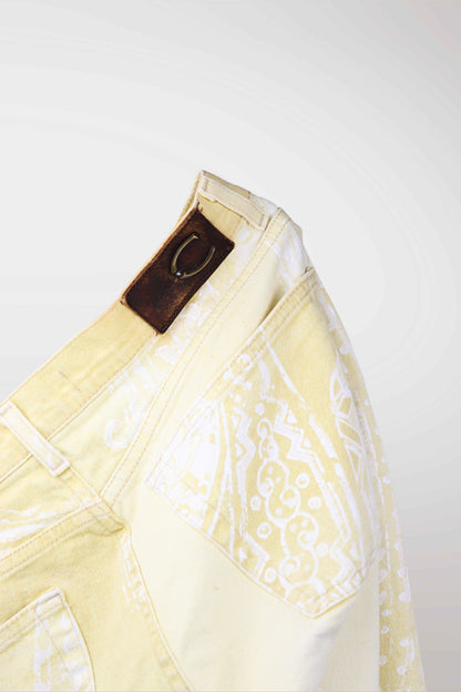 Just Cavalli AW03 Bandana Print Jeans