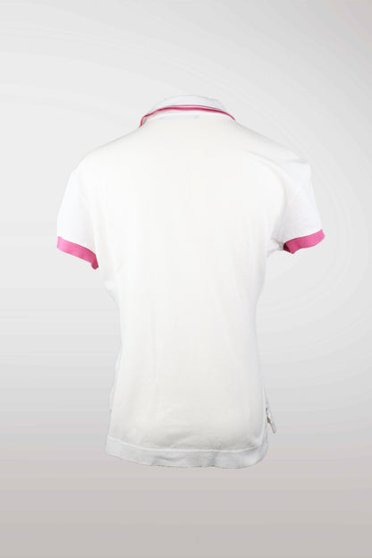 Dolce & Gabbana Pink Embellished Polo